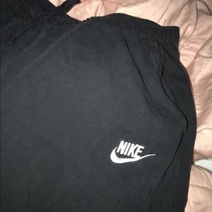 Nike sweat pants.